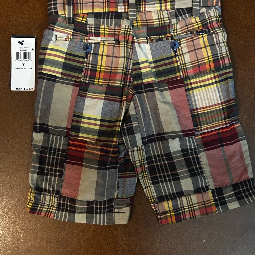 Ralph Lauren Plaid Shorts Brand new w/tags